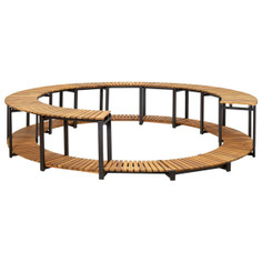 Spa Surround 107.5"x20.9" Solid Acacia Wood product
